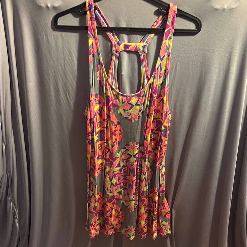 Colorful Geometric Women's Tank Top